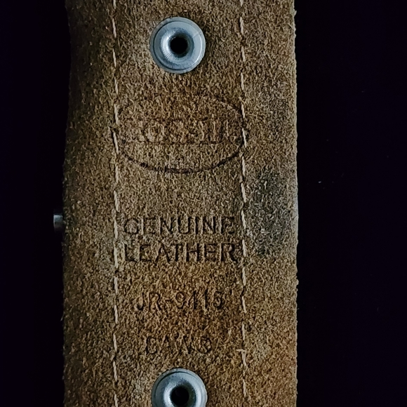 Fossil Men's Watch Brown Leather Strap - Fair Condition. JR-9410 - Picture 3 of 5